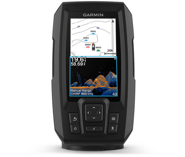 Garmin Striker Vivid Fishfinder cv met GT20-TM Transducer
